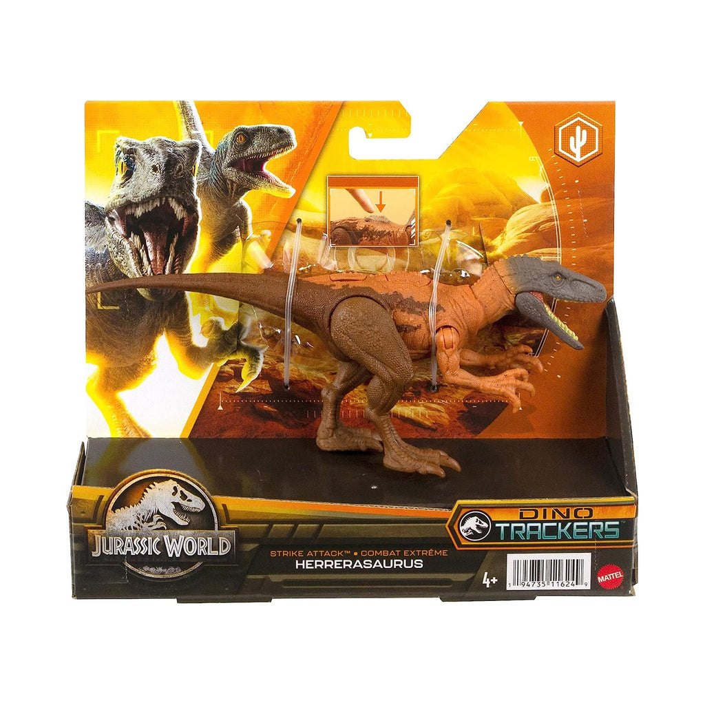 Jurassic World Strike Action Herrerasaurus Figure