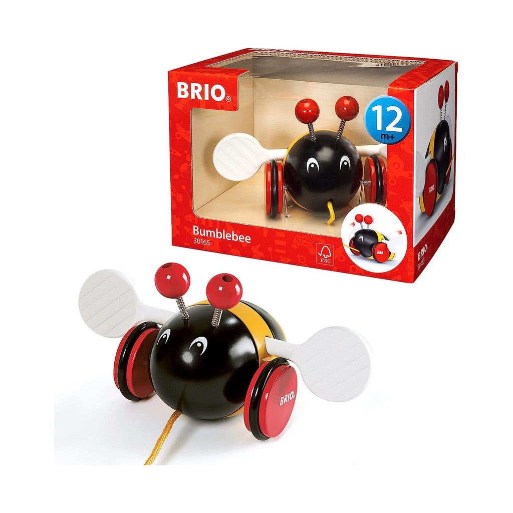 Brio Bumblebee Pull Toy