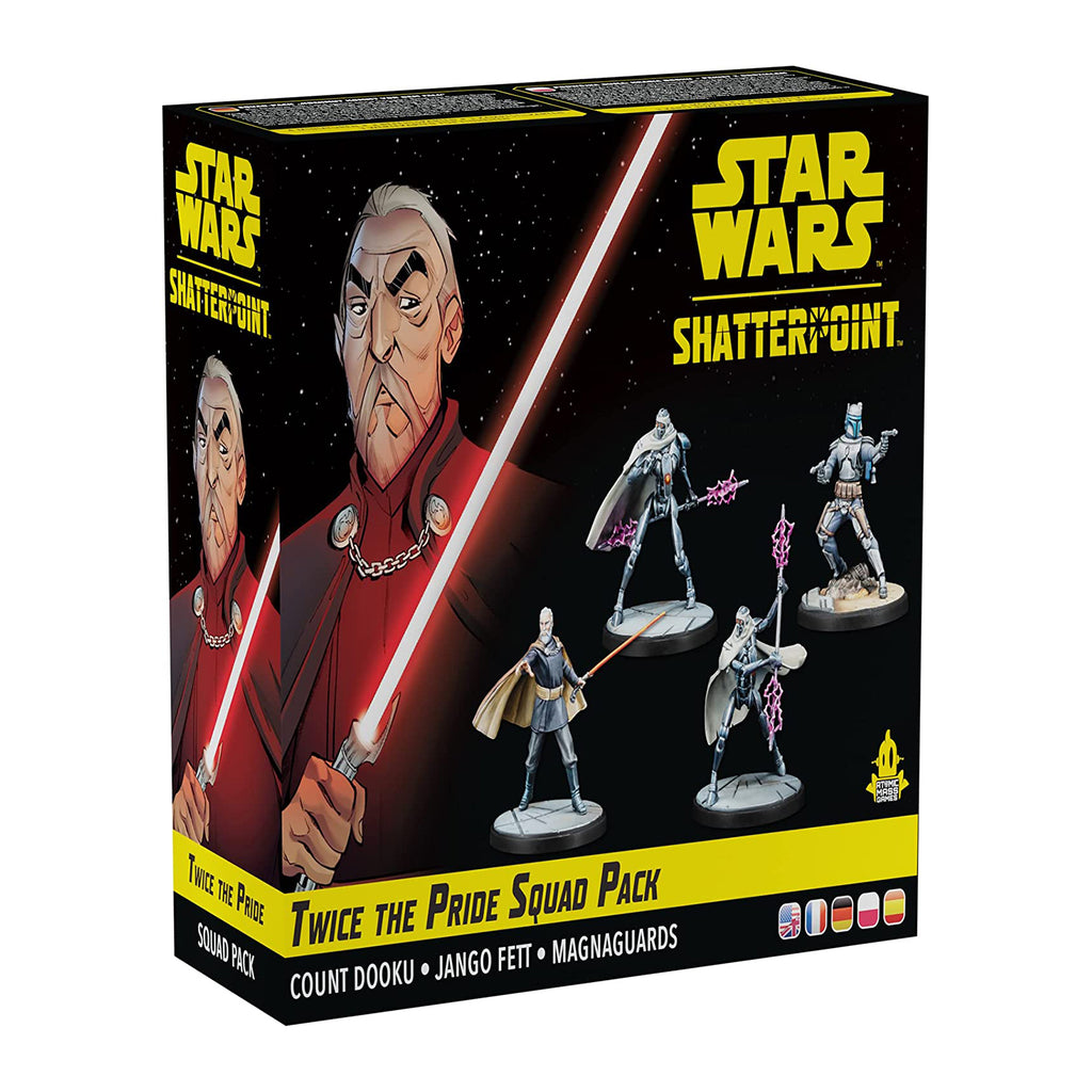 Star Wars Shatterpoint Twice The Pride Count Dooku Squad Pack