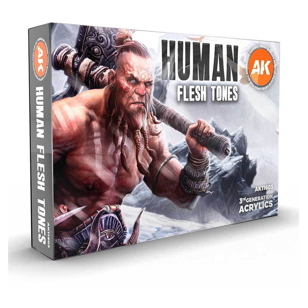 AK Interative Human Flesh Tones Paint Set