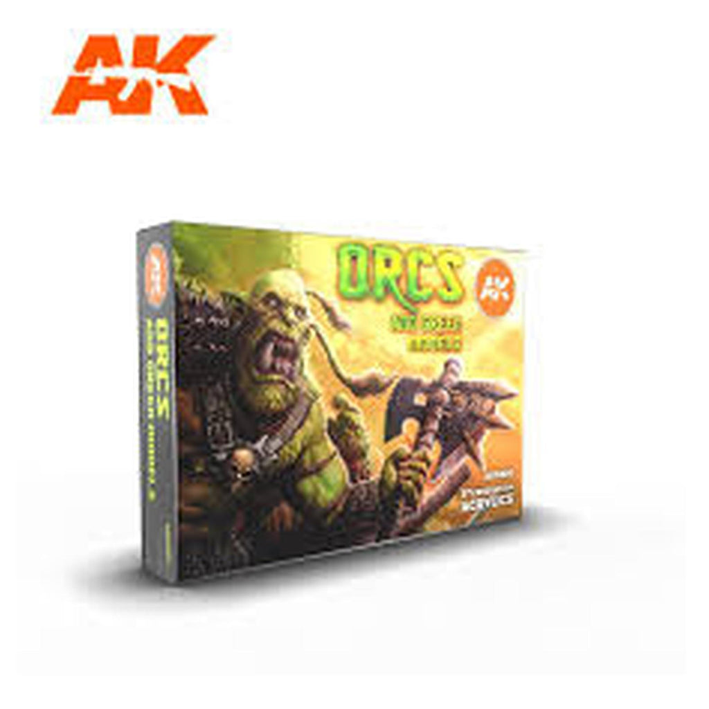 AK Interative Orcs And Green Creatures Paint Set