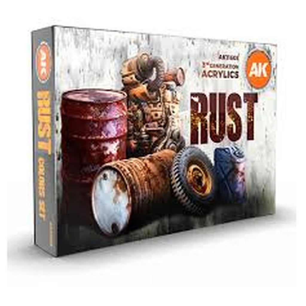 AK Interative Rust Color Paint Set