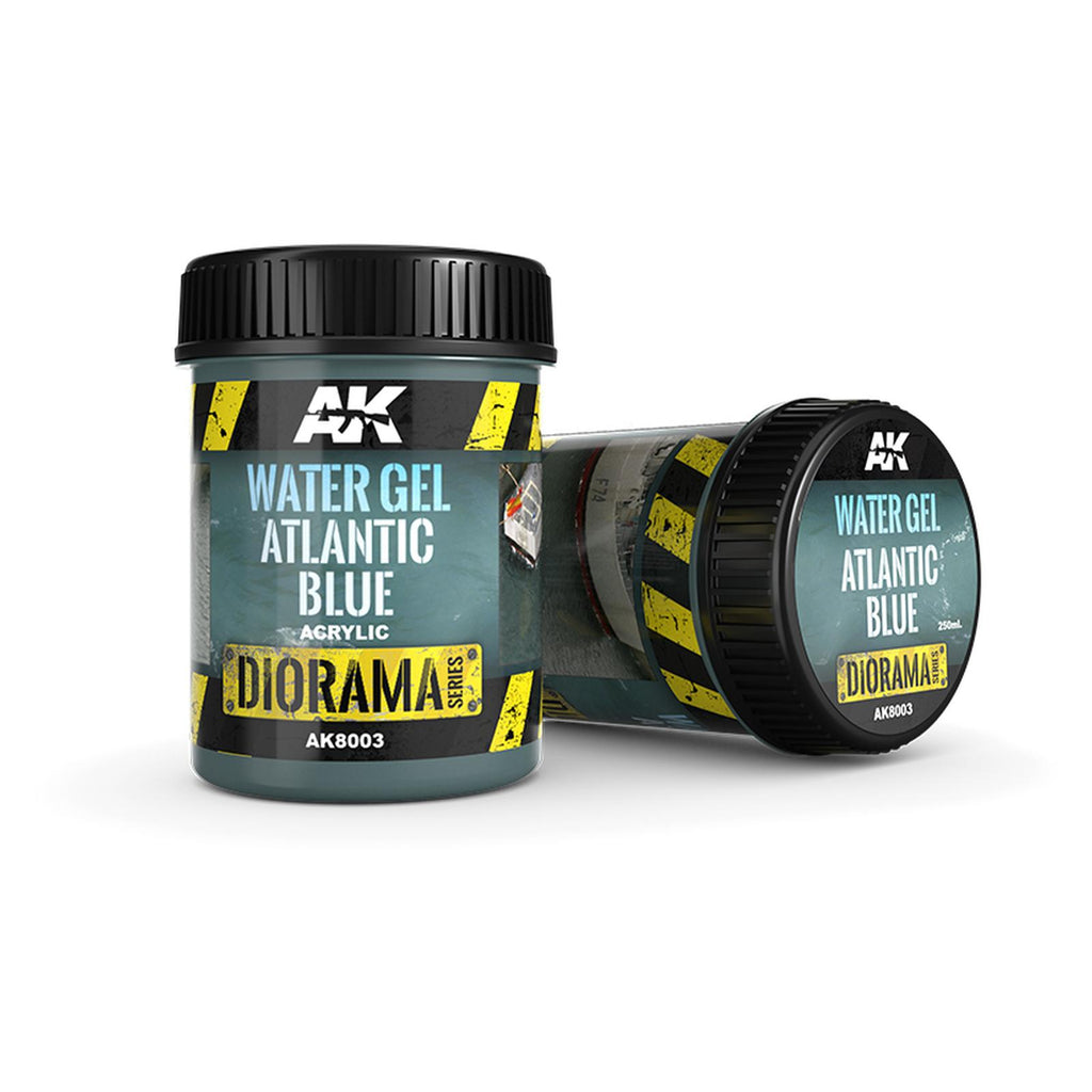 AK Acrylic Water Gel Atlantic Blue 250mL