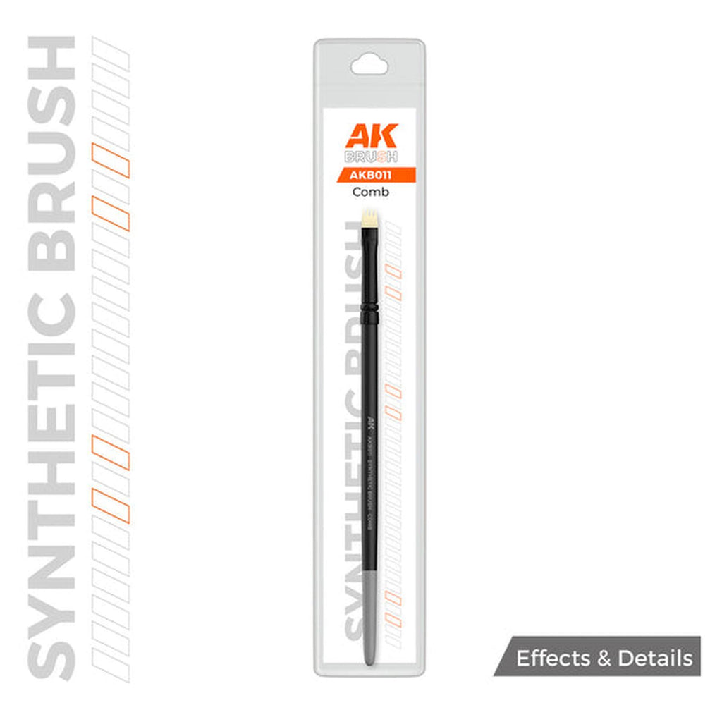 AK Interactive Synthetic Comb Brush AKB011