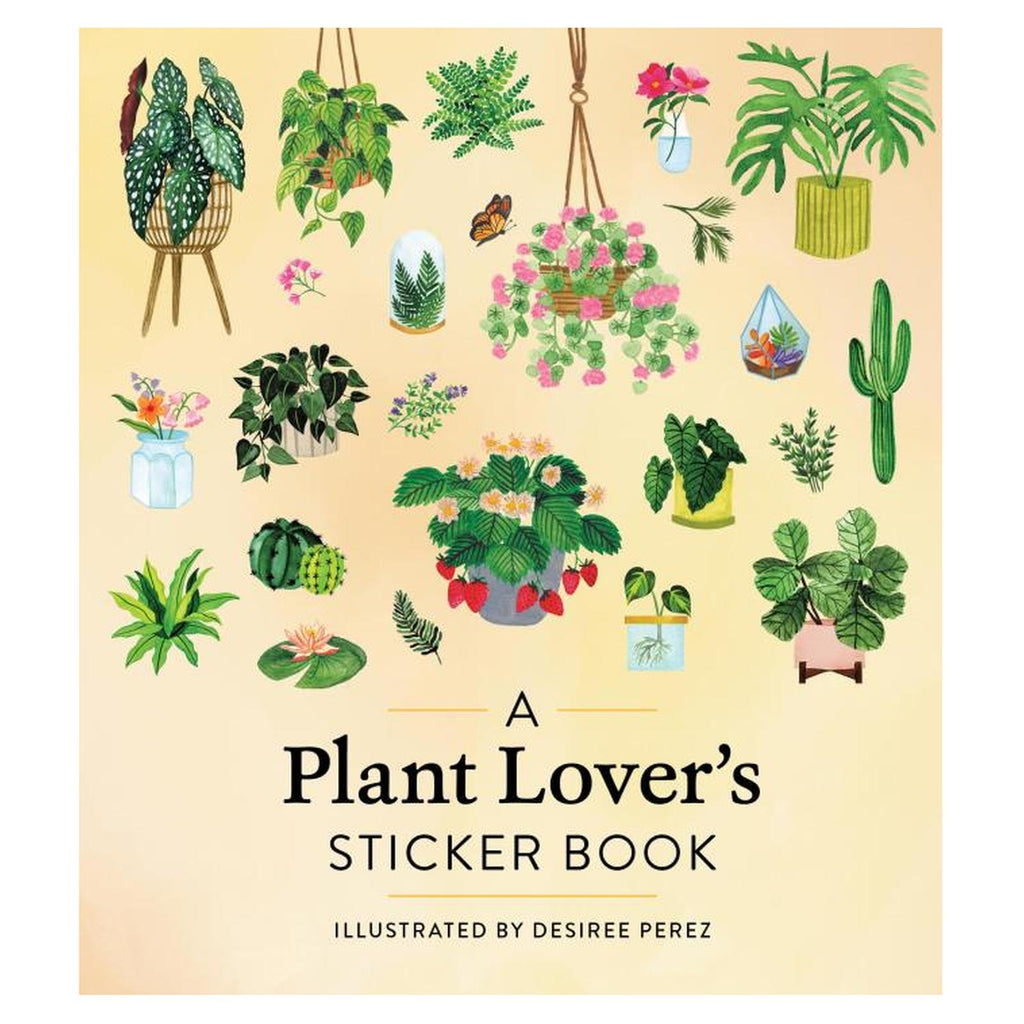 A Plant Lover's Sticker Book