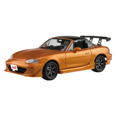 Aoshima Initial D Omiya Satoshi NB8C Roadster 24th Scale Vehicle Model Kit