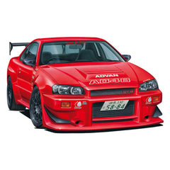 Aoshima Nissan Skyline GT-R 2002 Plastic Vehicle Model Kit