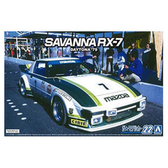 Aoshima Savanna RX-7 Daytona 1979 Car Model Kit