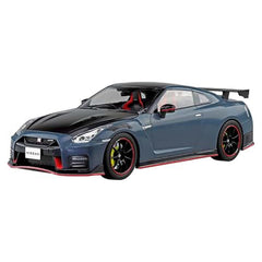 Aoshima Snap Car Nissan GT-R Nismo 2022 Stealth Gray 24th Scale Vehicle Model Kit - Radar Toys