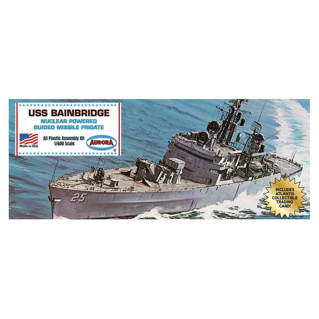 Atlantis USS Bainbridge Frigate 600th Scale Model Kit