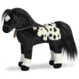 Aurora Breyer Showstoppers Black Appaloosa 13 Inch Plush Figure - Radar Toys