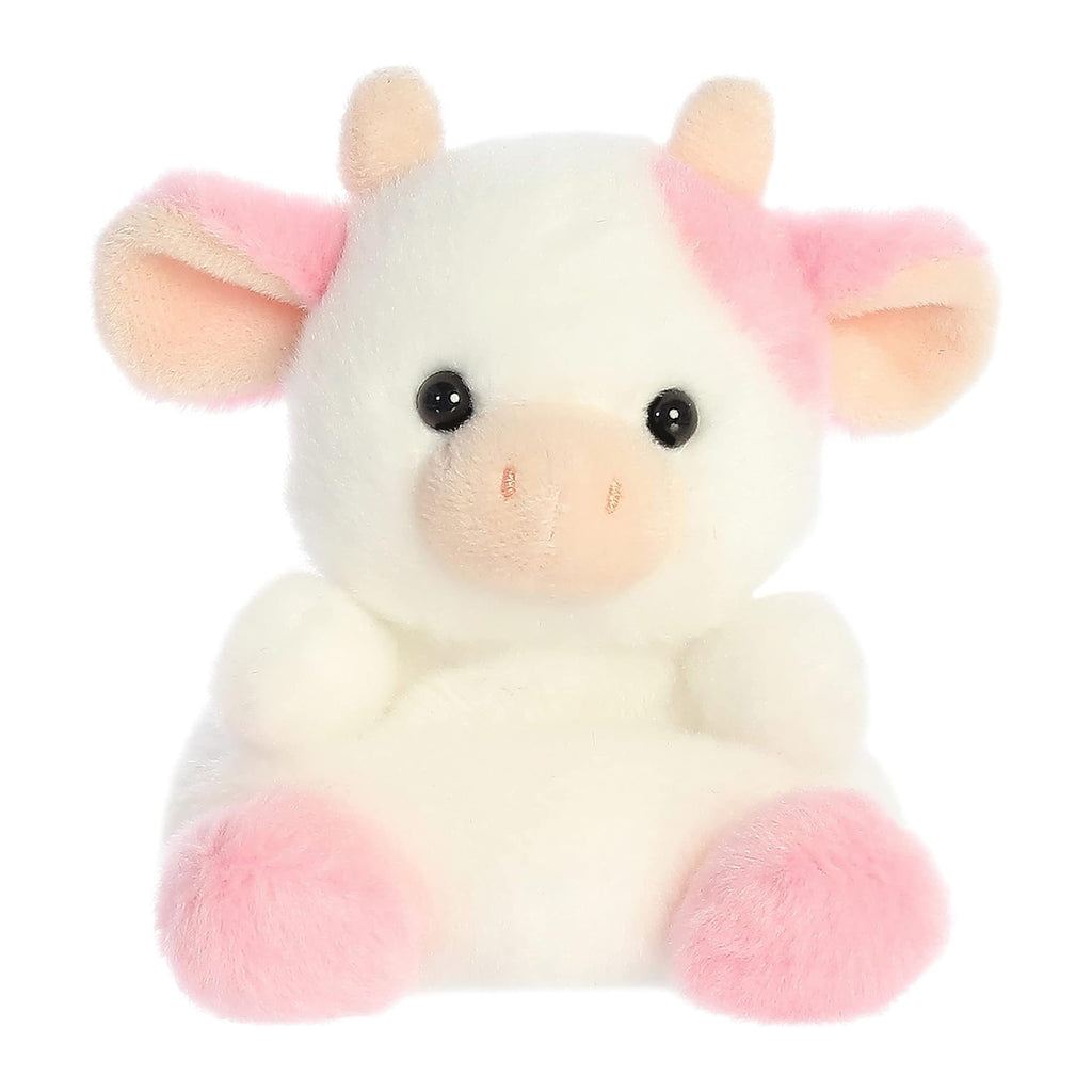 Aurora Palm Pals Belle Strawberry Cow 5 Inch Plush Figure