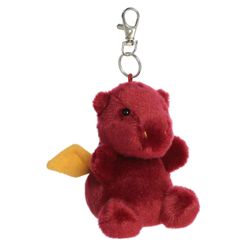 Aurora Palm Pals Aidan Dragon 4 Inch Plush Figure Clip On