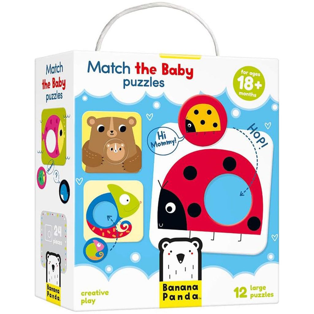 Banana Panda Match The Baby Matching Puzzle Game - Radar Toys