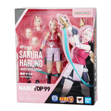 Bandai Naruto Shippuden SHFiguarts Narutop99 Sakura Haruno Action Figure - Radar Toys