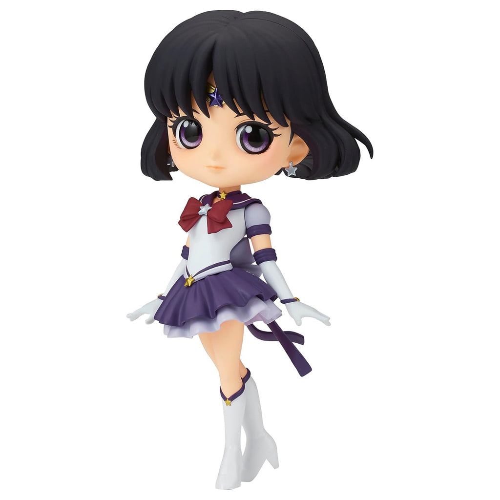 Bandai Pretty Guardian Sailor Moon Cosmos Q Posket Eternal Sailor Saturn Ver A Figure