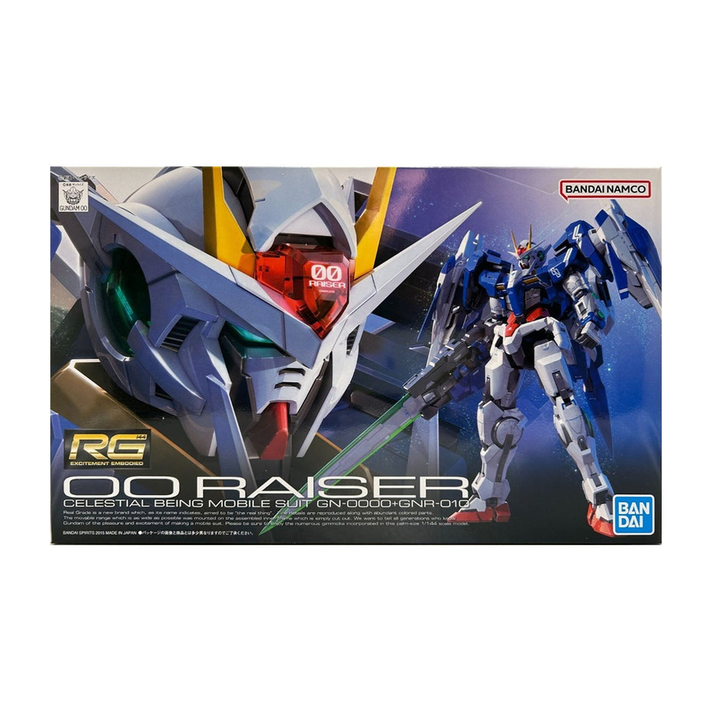 Bandai RG 00 Raiser Gundam 00 1:144 Scale Model Kit - Radar Toys