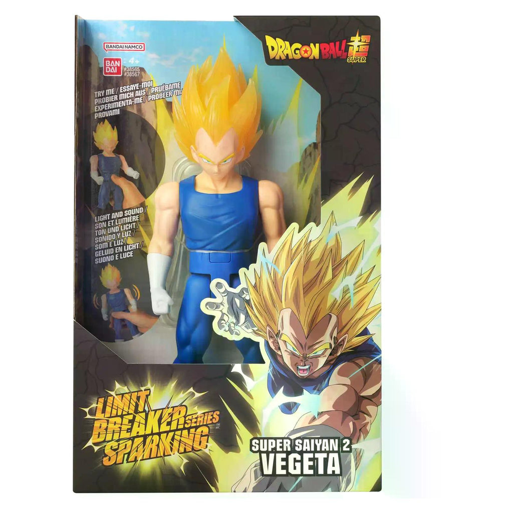 Bandai Dragon Ball Super Limit Breaker Series Sparking Super Saiyan Two Vegeta Figure