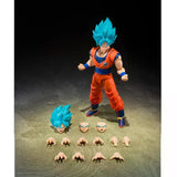Bandai Dragon Ball Super SHFiguarts SSGSS Son Goku Blue Power Transcending Limits Action Figure