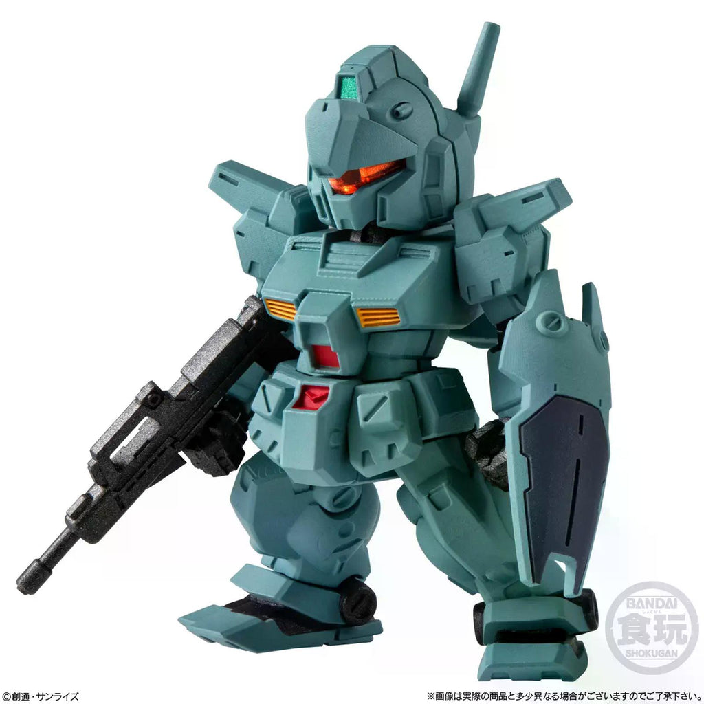 Bandai Fusion Works Gundam Converge RGM-79N GM Custom Miniature Model Kit