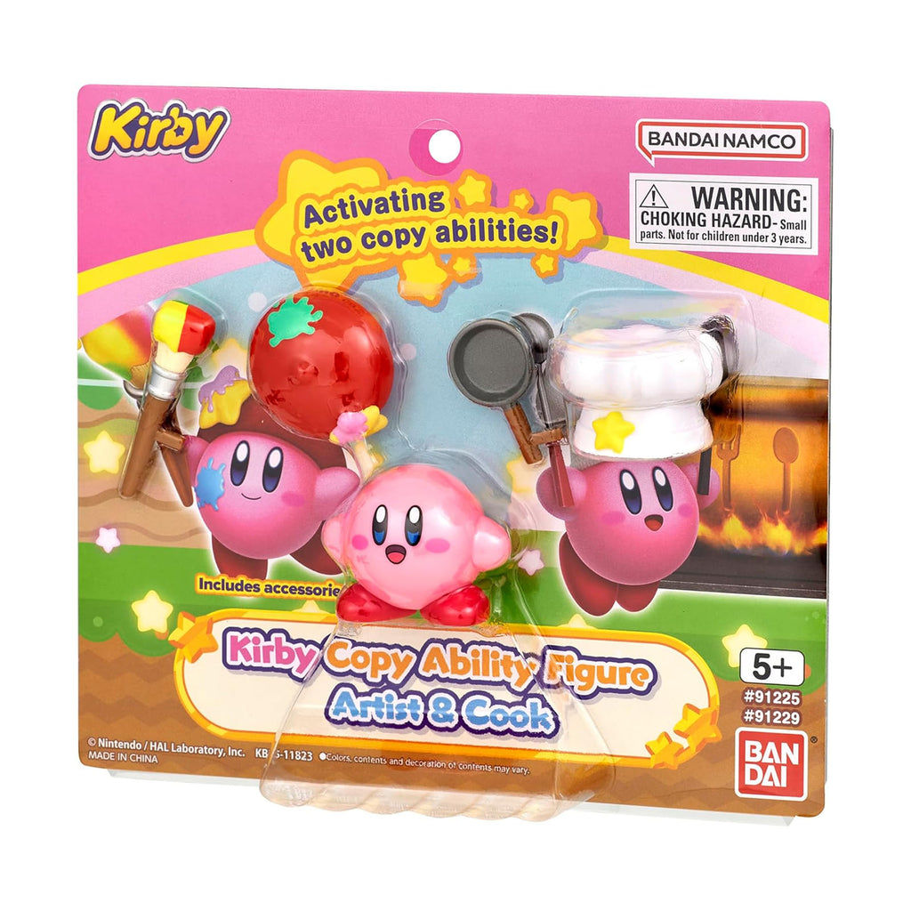 Bandai Kirby Copy Ability Artist And Cook Figure - Radar Toys