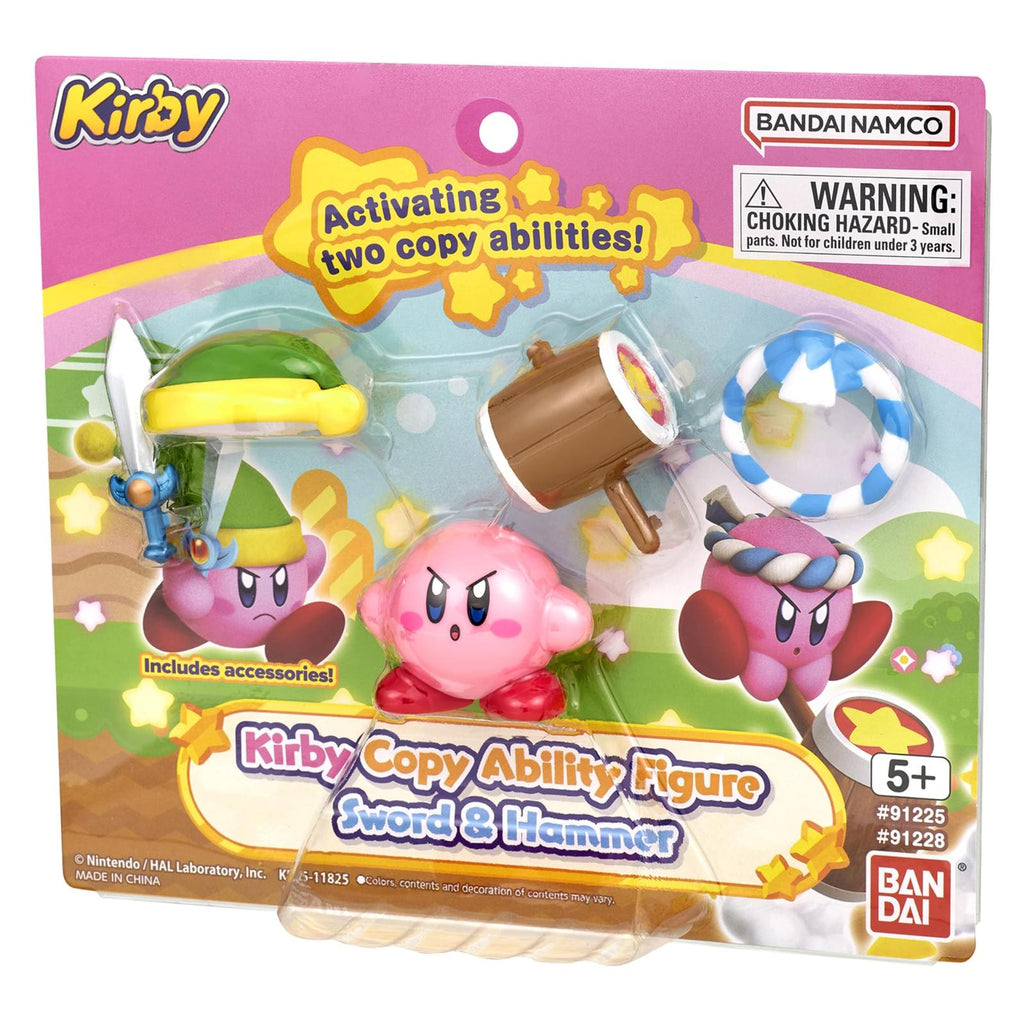 Bandai Kirby Copy Ability Sword and Hammer Figure