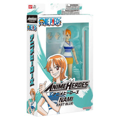 Bandai One Piece Anime Heroes Nami East Blue Action Figure
