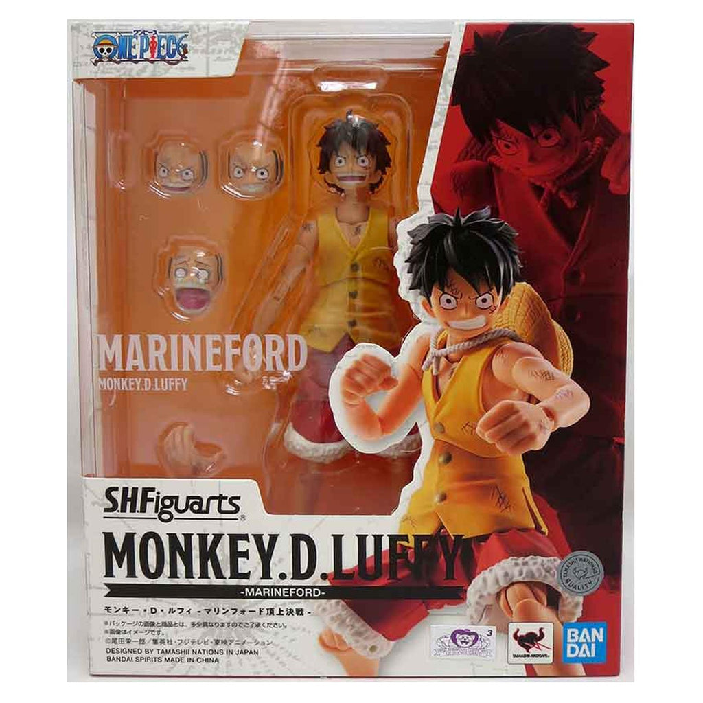 Bandai One Piece Tamashii Nations Monkey D Luffy Summit War Of Marineford SHFiguarts Figure