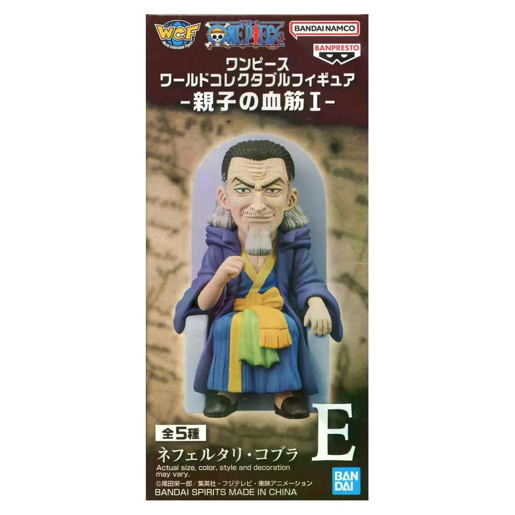 Bandai One Piece WCF Parent Child Bloodline Wave One Nefertari Cobra Figure