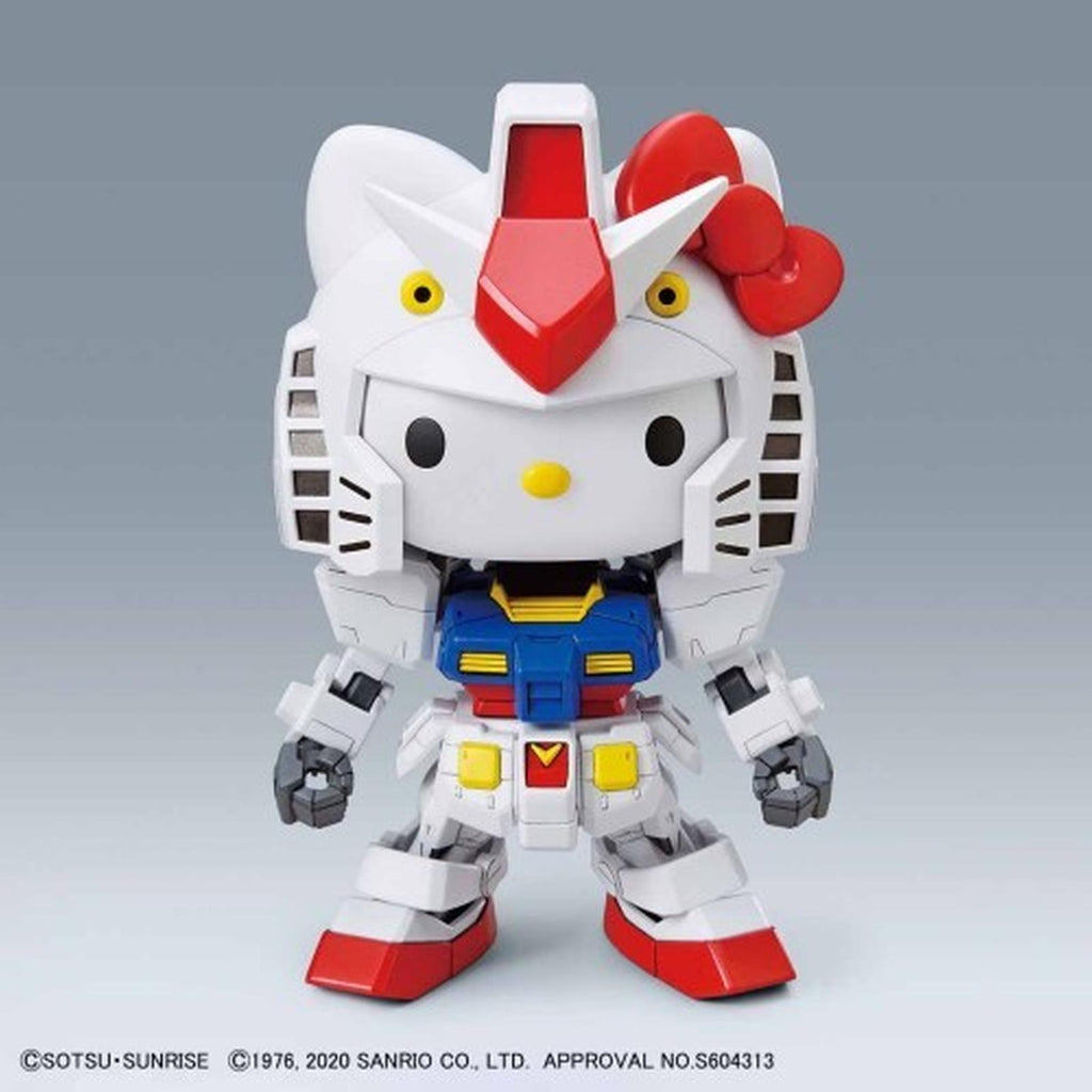 Bandai Sanrio SD Hello Kitty RX-78-2 Gundam Model Kit
