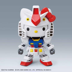 Bandai Sanrio SD Hello Kitty RX-78-2 Gundam Model Kit