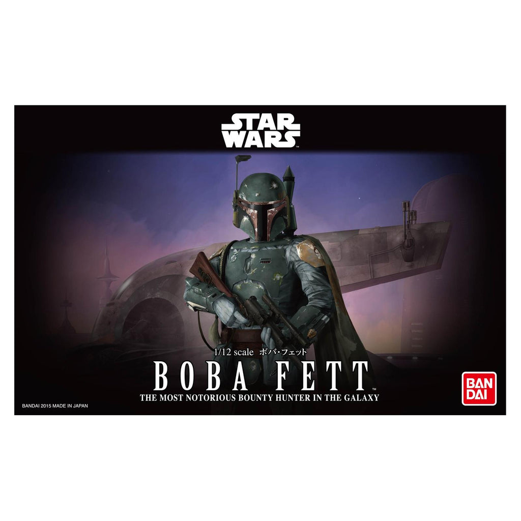 Bandai Star Wars Boba Fett 12th Scale Model Kit