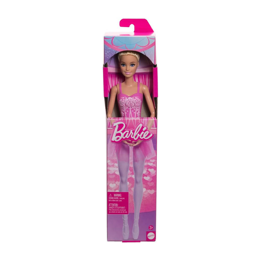 Barbie Ballerina Blonde Hair Pink Tutu Doll