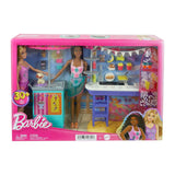 Barbie Beach Boardwalk Ice Cream Snack Doll Set - Radar Toys