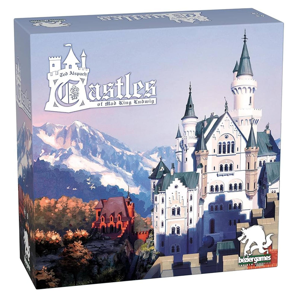 Bezier Games Castle Of Mad King Ludwig Board Game - Radar Toys