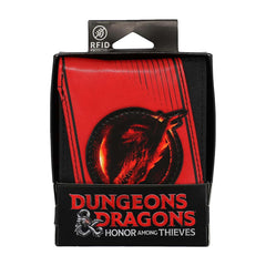 Bio World Dungeons And Dragons Red Dragon Digital Print Bi-Fold Wallet - Radar Toys