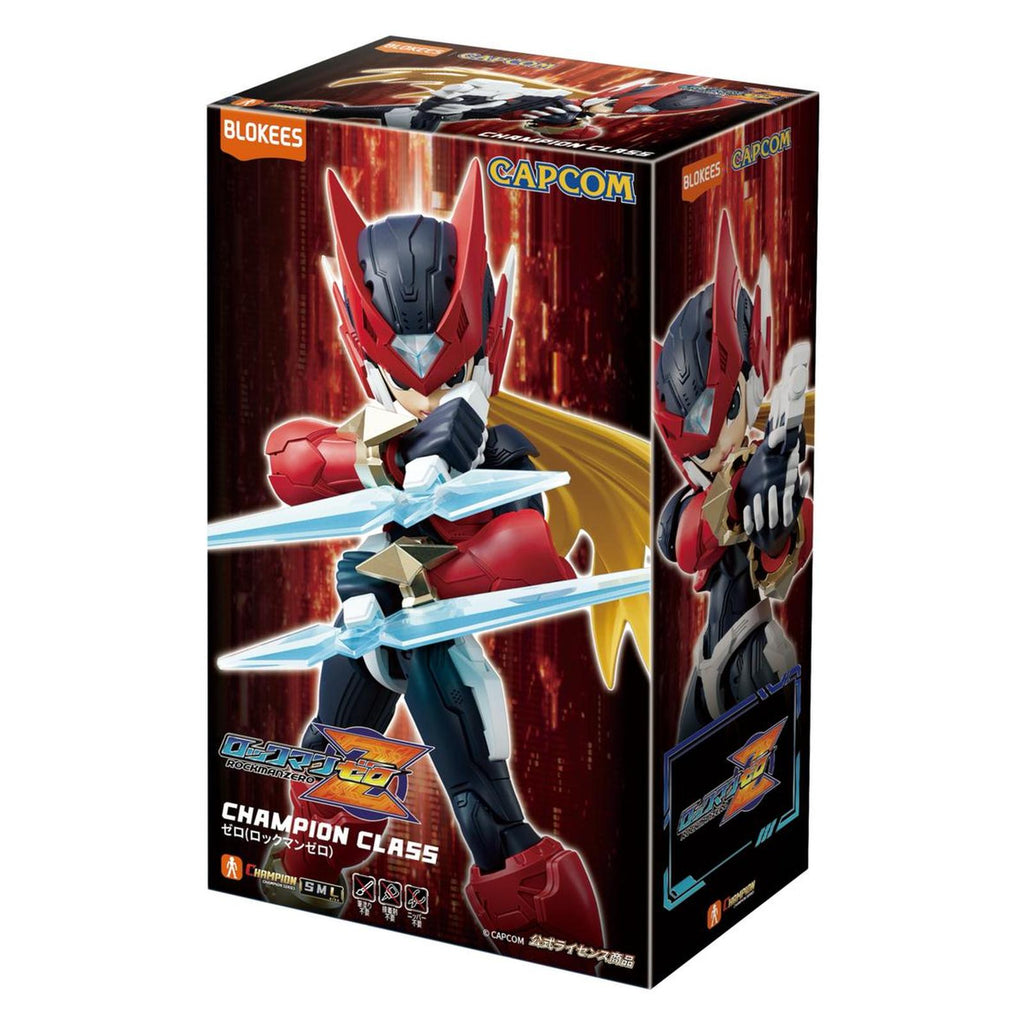 Blokees Capcom Mega Man Champion Class Mega Man Zero 136 Piece Model Kit