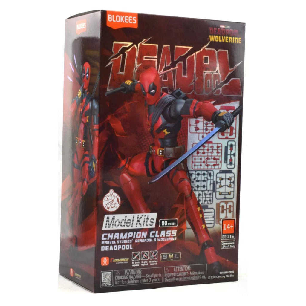 Blokees Deadpool Champion Class Model Kit - Radar Toys