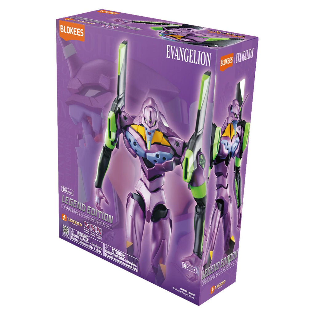 Blokees Legend Edition Evangelion Test Type-01 TV ver Model Kit - Radar Toys
