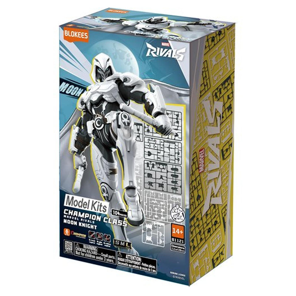 Blokees Marvel Rivals Champion Class Moon Knight 104 Piece Model Kit
