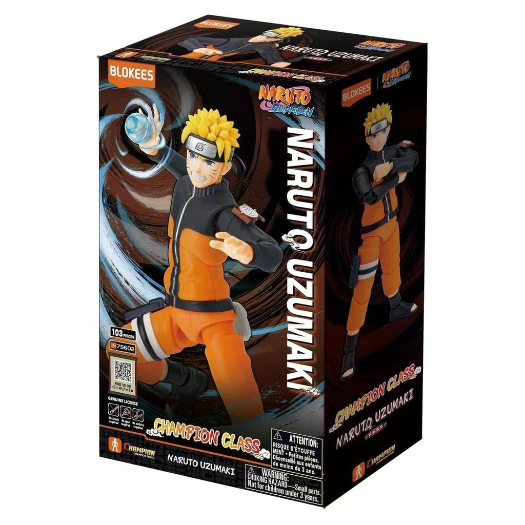 Blokees Naruto Shippuden Champion Class Naruto Uzumaki 103 Piece Building Set