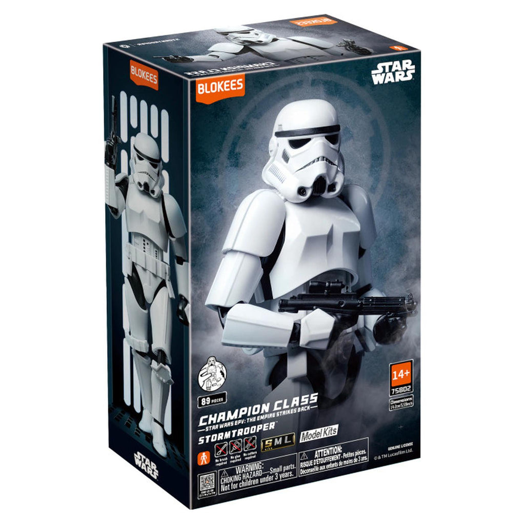 Blokees Star Wars Champion Class Stormtrooper 89 Piece Model Kit