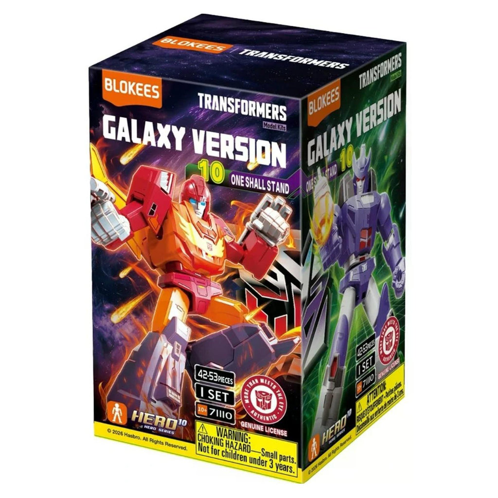 Blokees Transformers Galaxy Version GV10 One Shall Stand Single Blind Box Model Kit