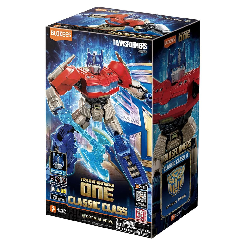 Blokees Transformers One Classic Class Optimus Prime 79 Piece Model Kit