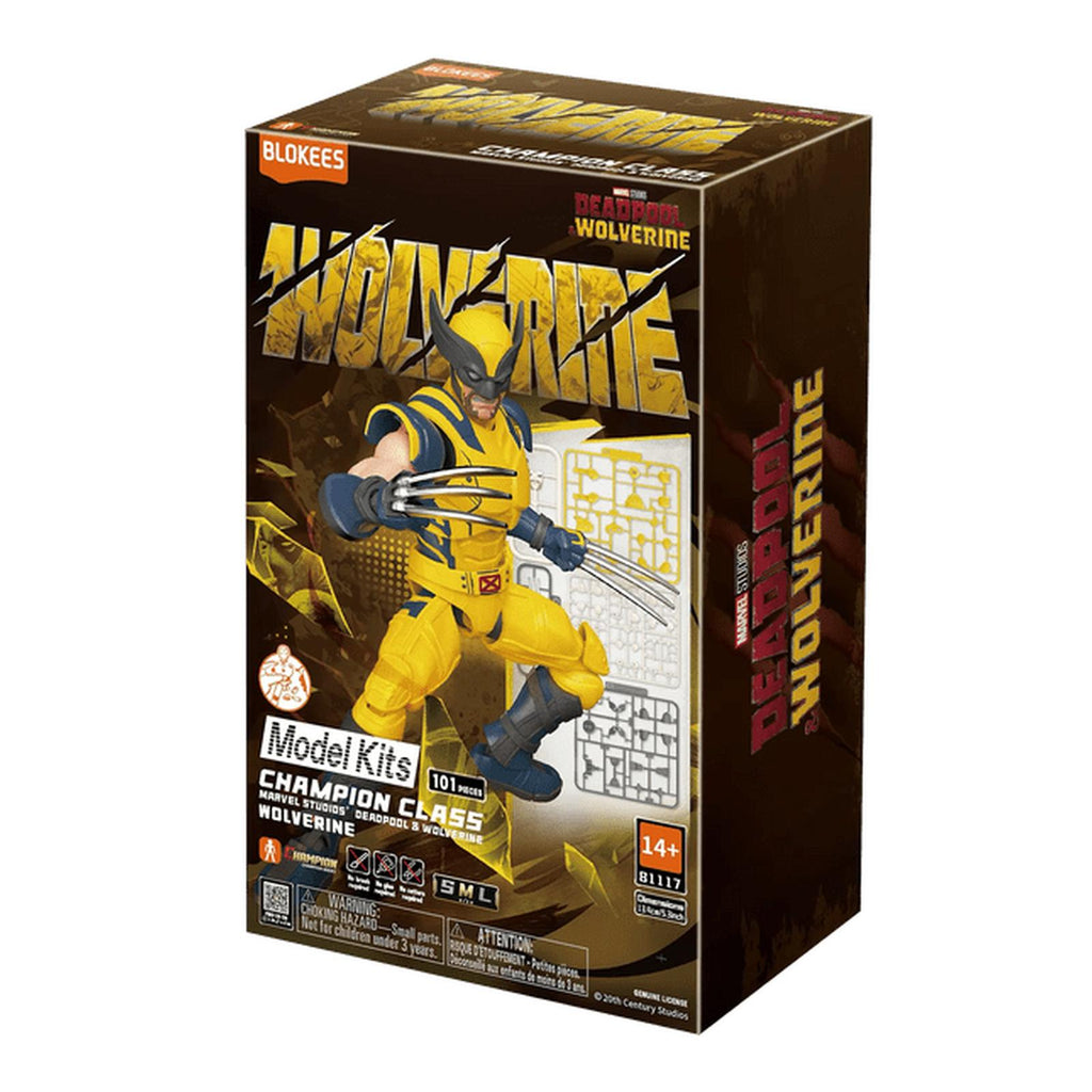 Blokees Wolverine Champion Class Model Kit - Radar Toys