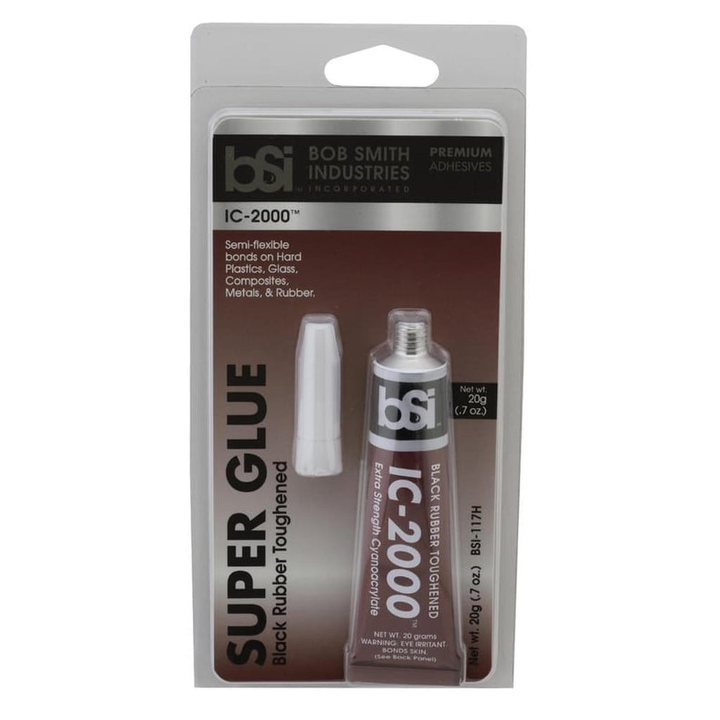 Bob Smith IC-2000 Tire Glue Rubber Toughened CA Glue .7oz - Radar Toys