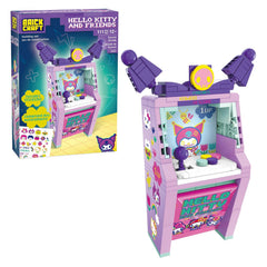 Brickcraft Hello Kitty Kuromi Arcade Building Set - Radar Toys