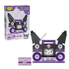 Brickcraft Hello Kitty Kuromi Boom Box Building Set - Radar Toys