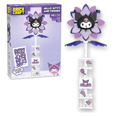 Brickcraft Hello Kitty Kuromi Flower Building Set - Radar Toys