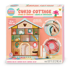 Bright Stripes DIY Curio Cottage Cabinet Craft Set